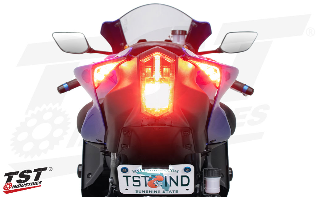 TST Industries Integrated Taillight for Yamaha YZF-R7 (22-25) TST Industries Integrated Taillight for Yamaha YZF-R7 (22-25)